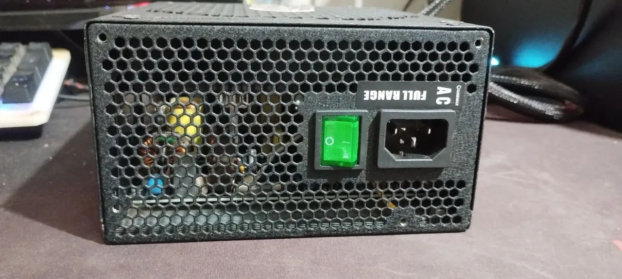 Fonte 600w 80plus bronze seme modular - Foto 5