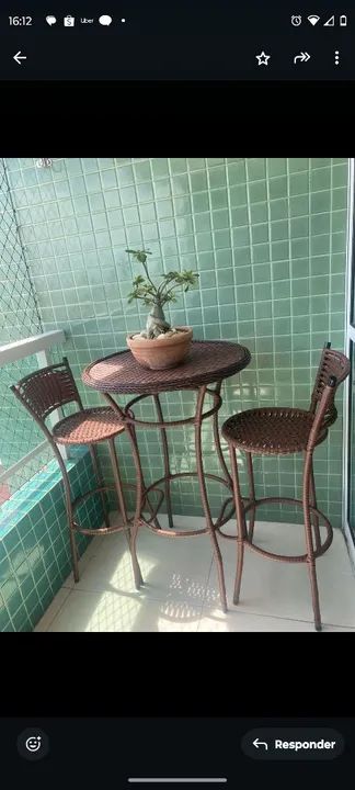 Conjunto de Mesa e Cadeiras para Área Externa - Foto 3