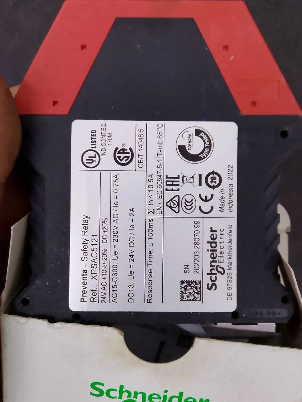 Vendo Relé de Segurança Schneider Electric XPS-AC<br> - Foto 2