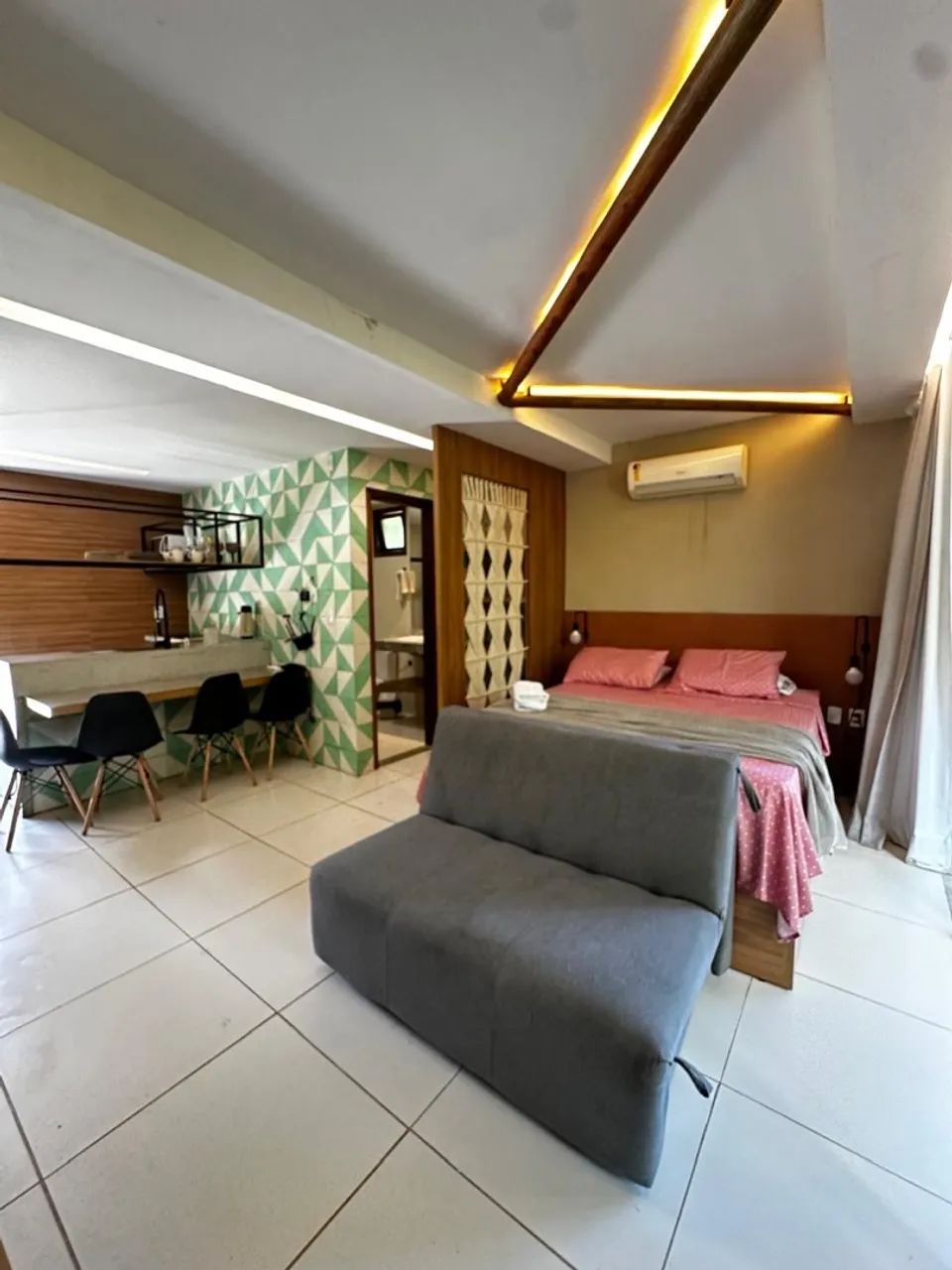 Flat com Jacuzzi no Resort à beira-mar - 45m² (Porteira Fechada)  - Foto 2
