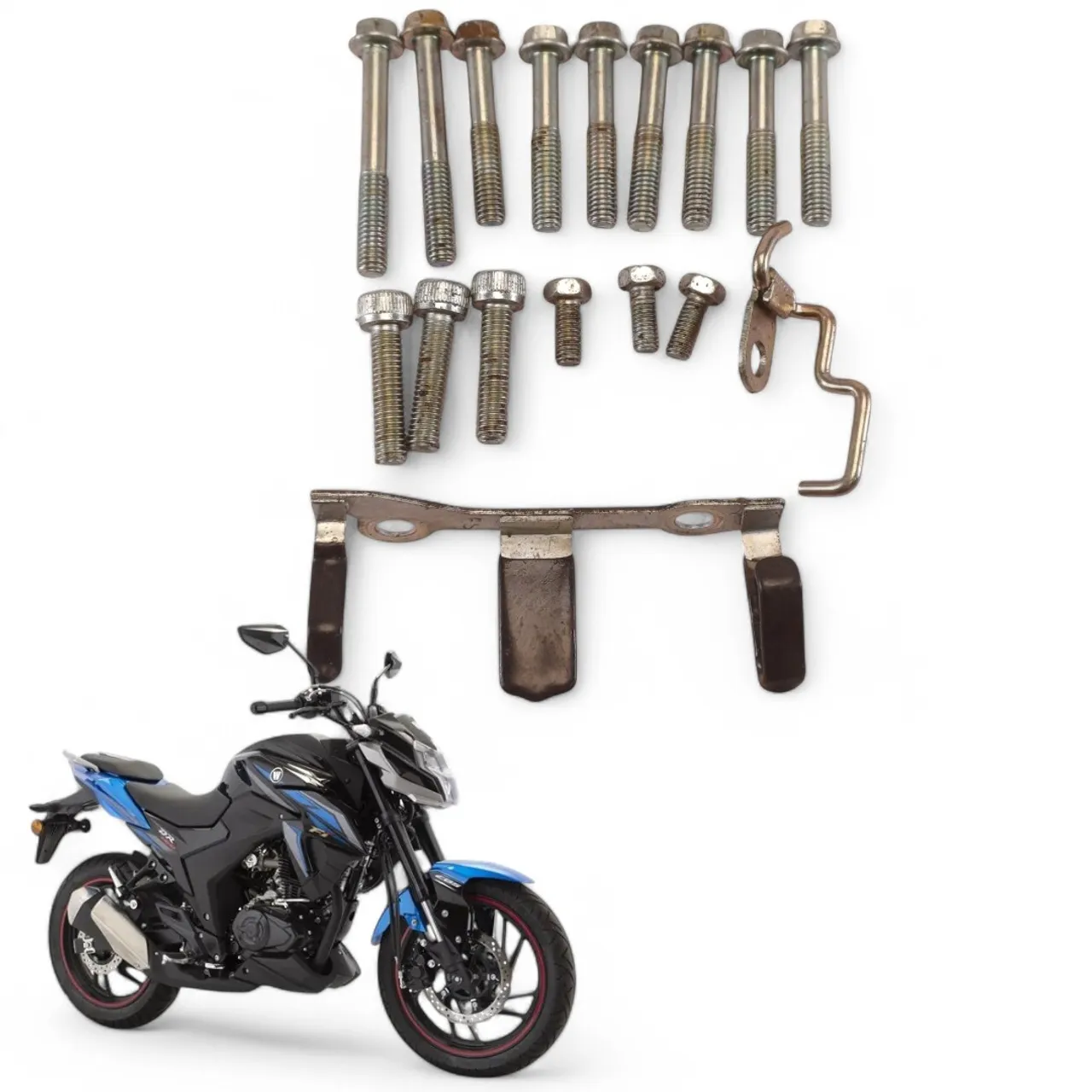 Kit Parafuso Tampa Esquerda Motor Jtz Dr 160 2020