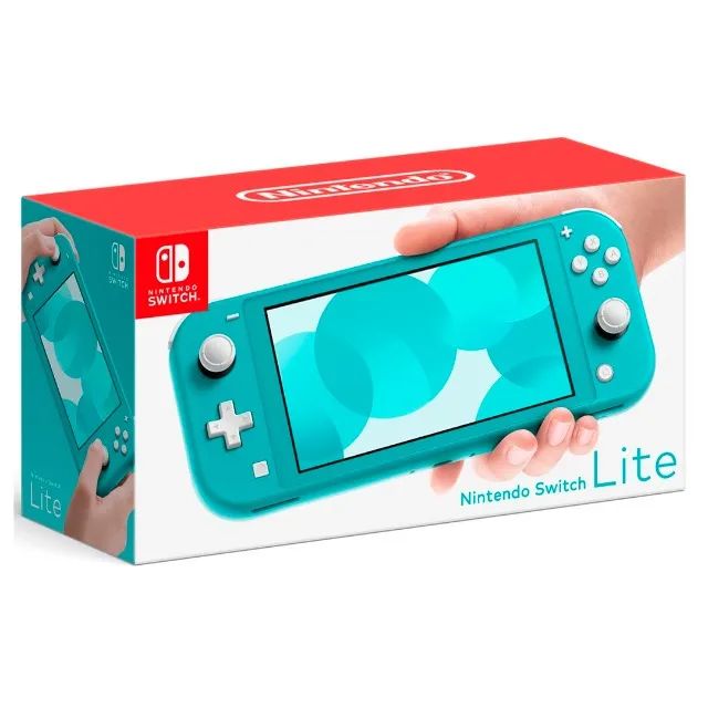 Nintendo Switch Lite, Turquesa | Com Garantia! - Item Novo na Caixa! | A Pronta Entrega!