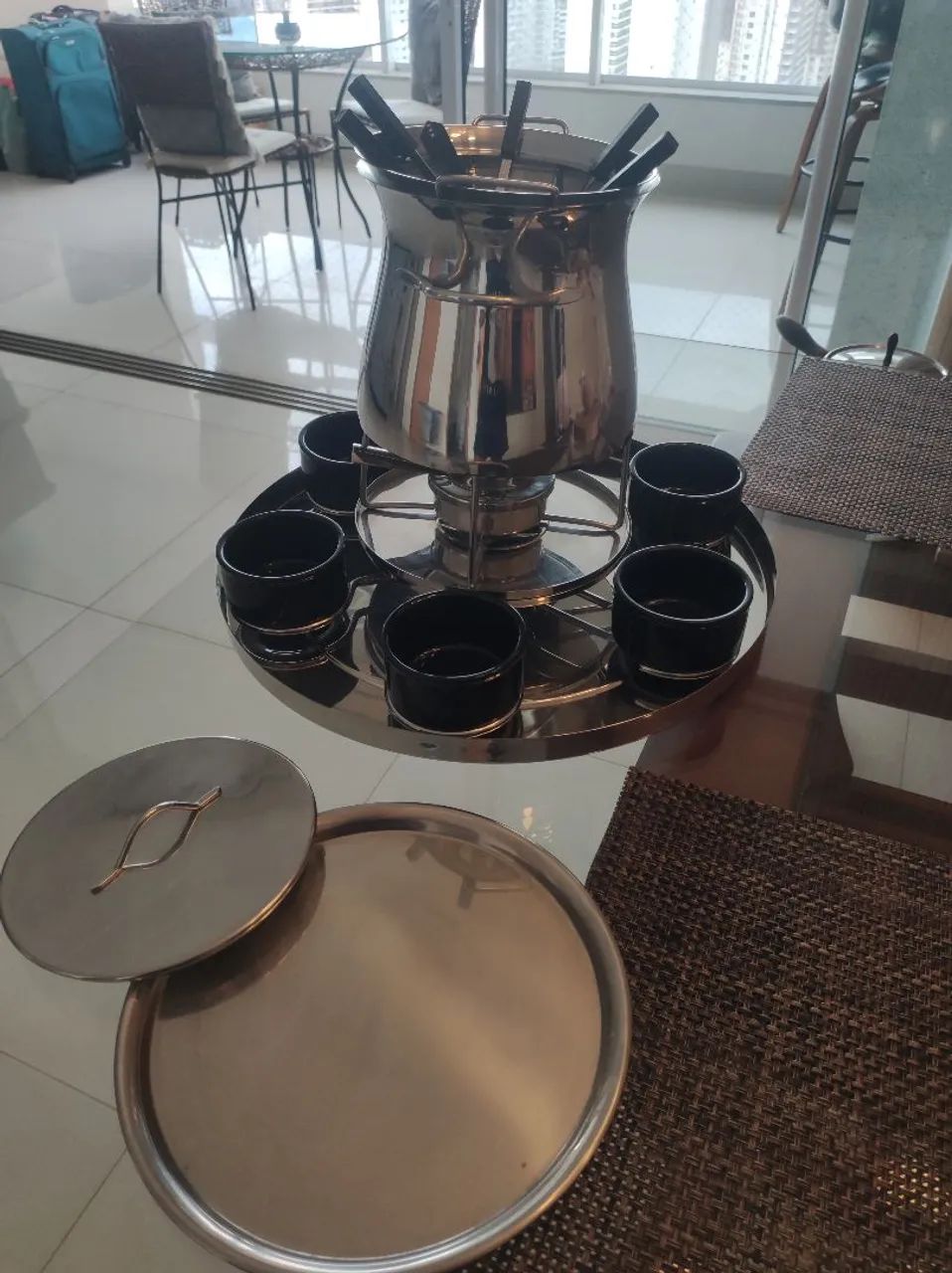 Aparelho Fondue Bodum Em Aço Inox Polido (Made In Swiss) - Foto 2