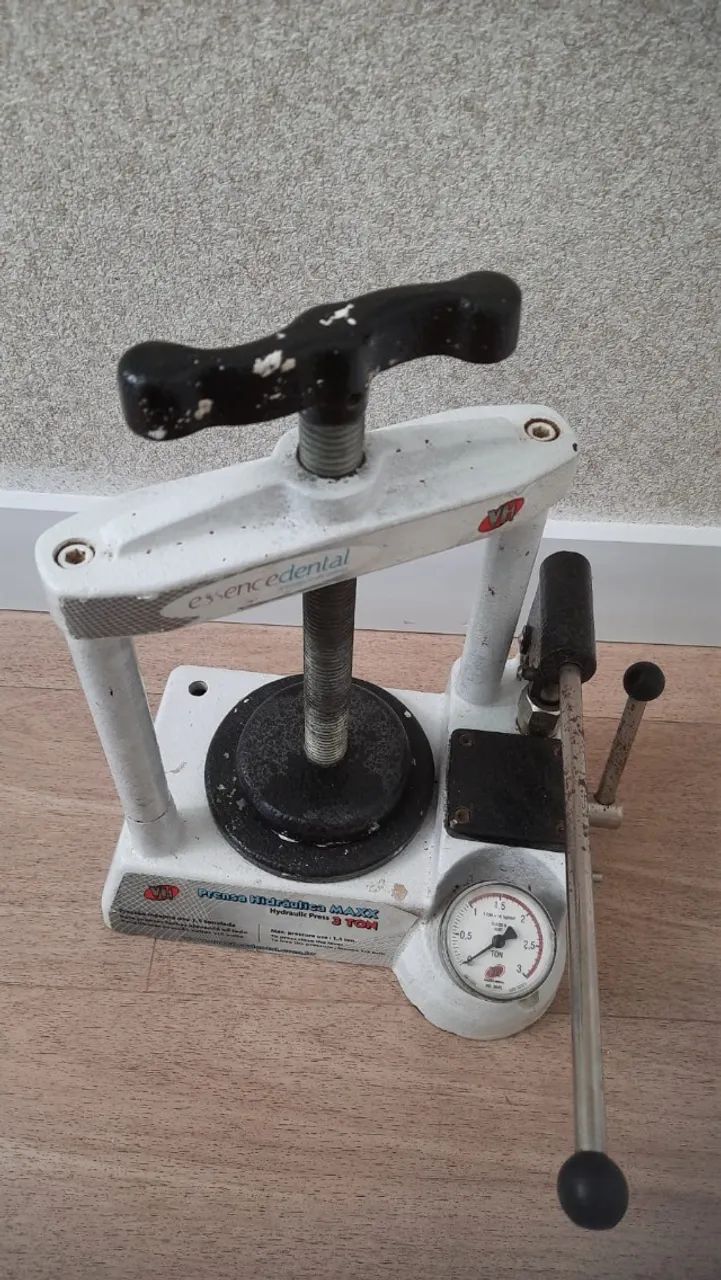 Prensa hidráulica odontológica 3 Tonelada VH - Foto 4