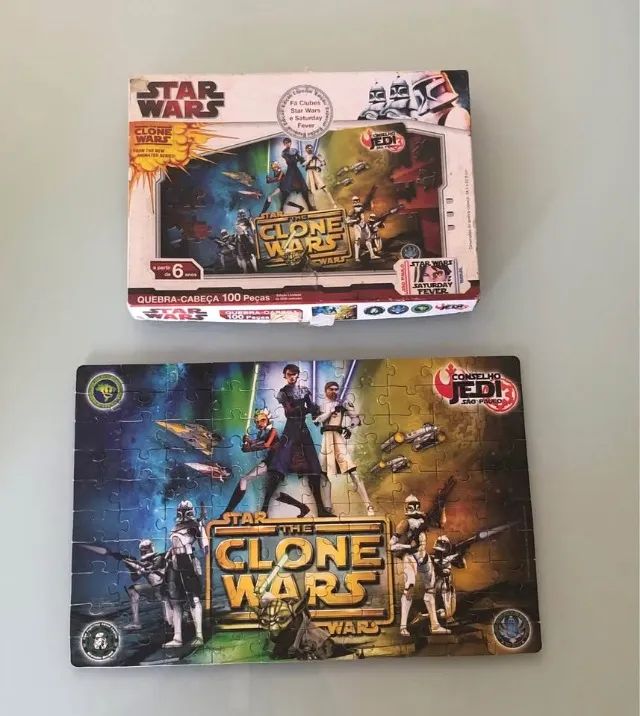 Quebra Cabeça Star Wars e Action Figure Jabba, o Hutt  - Foto 4
