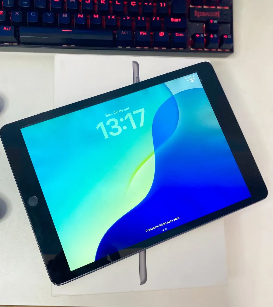 Ipad 9  + teclado sem fio - Foto 2