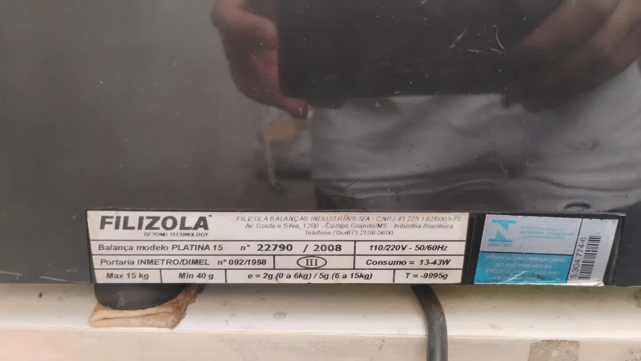 Balança Eletrônica Filizola 15 KG - Foto 4