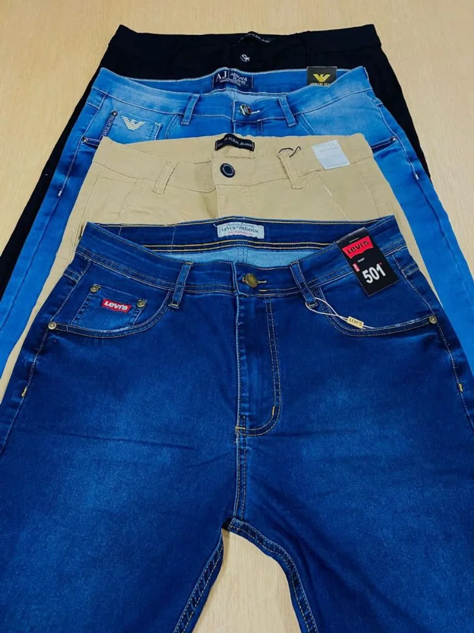 Calças Jeans Premium- alta qualidade
