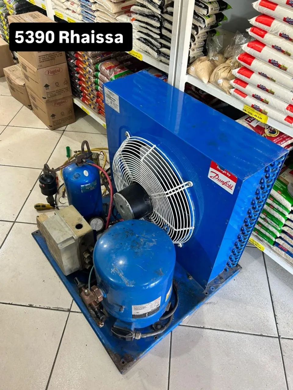 Motor para câmara frigorífica danfos mt44