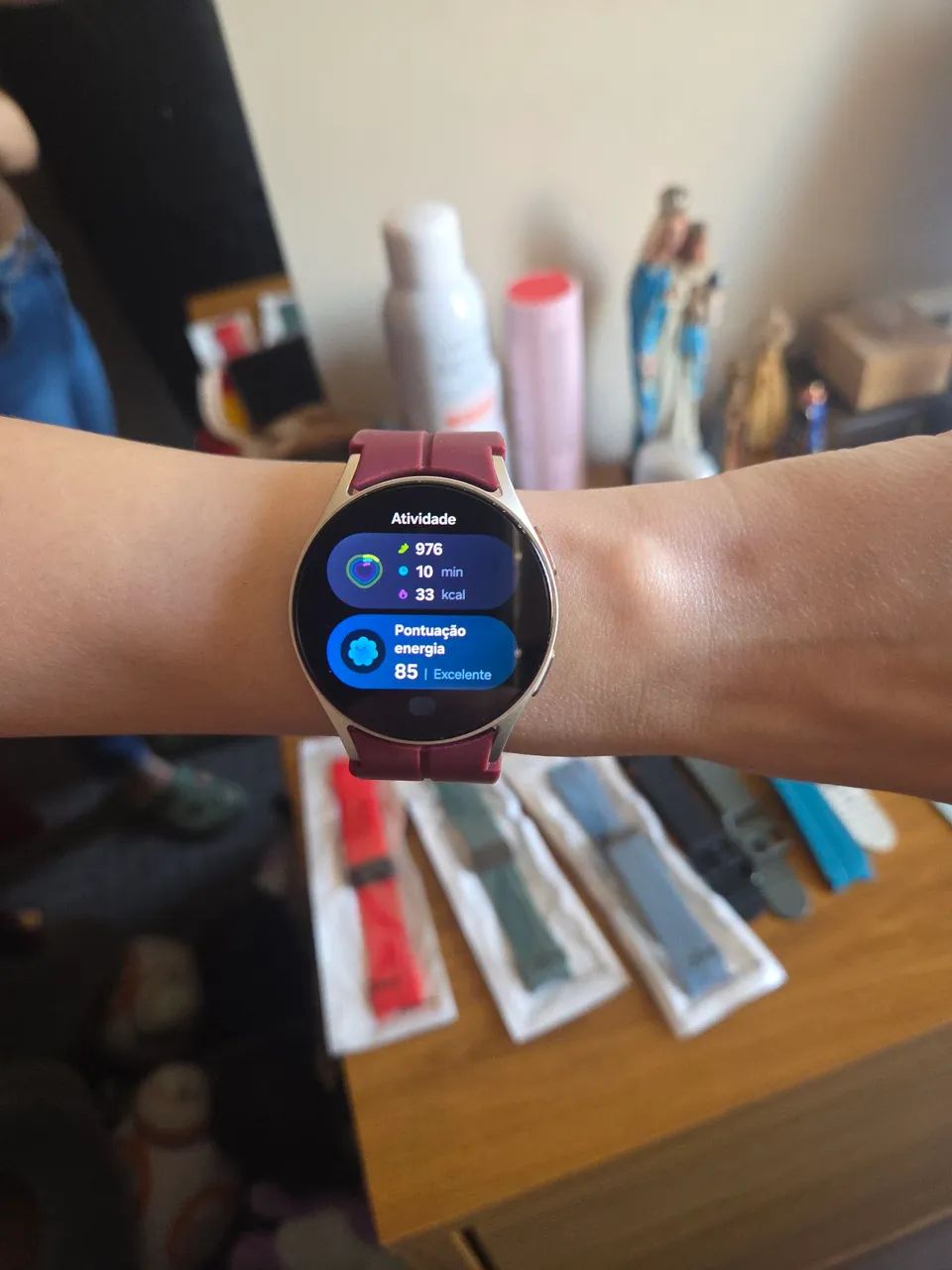 Relógio Galaxy Watch 7 COM 21 PULSEIRAS - Foto 2