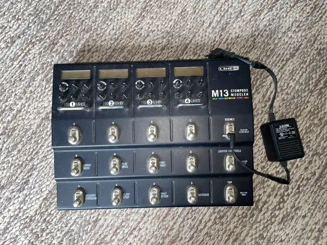 Line 6 M13 Stompbox Modeler + Fonte