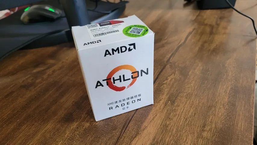 Processador AMD Athlon 3000G AM4 com Vídeo Integrado Radeon Vega 3 (Com Caixa e Cooler)