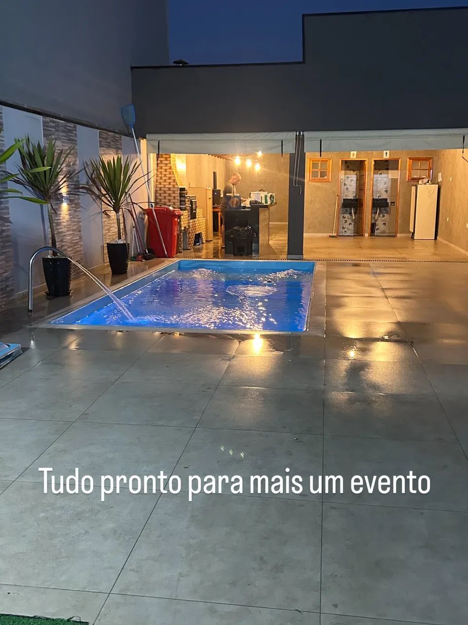 Salão com piscina para alugar na zona leste  - Foto 3