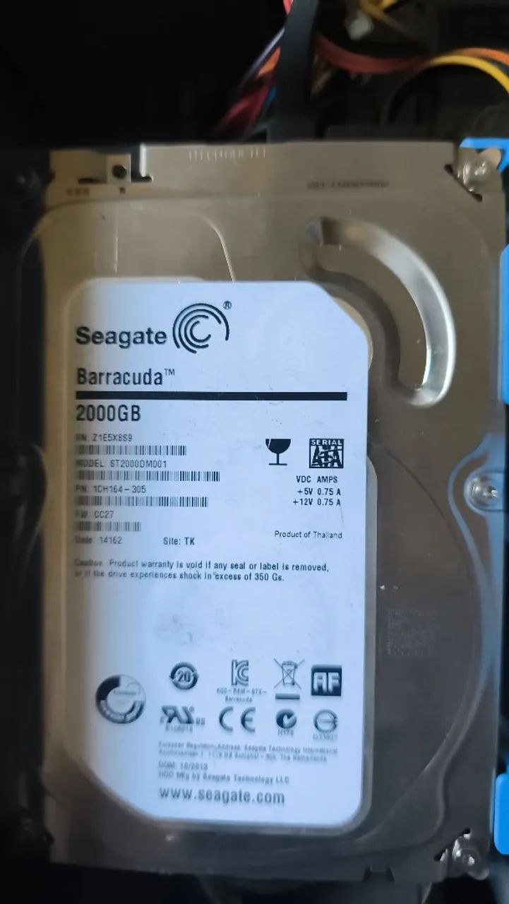 HD 2 tera barracuda 