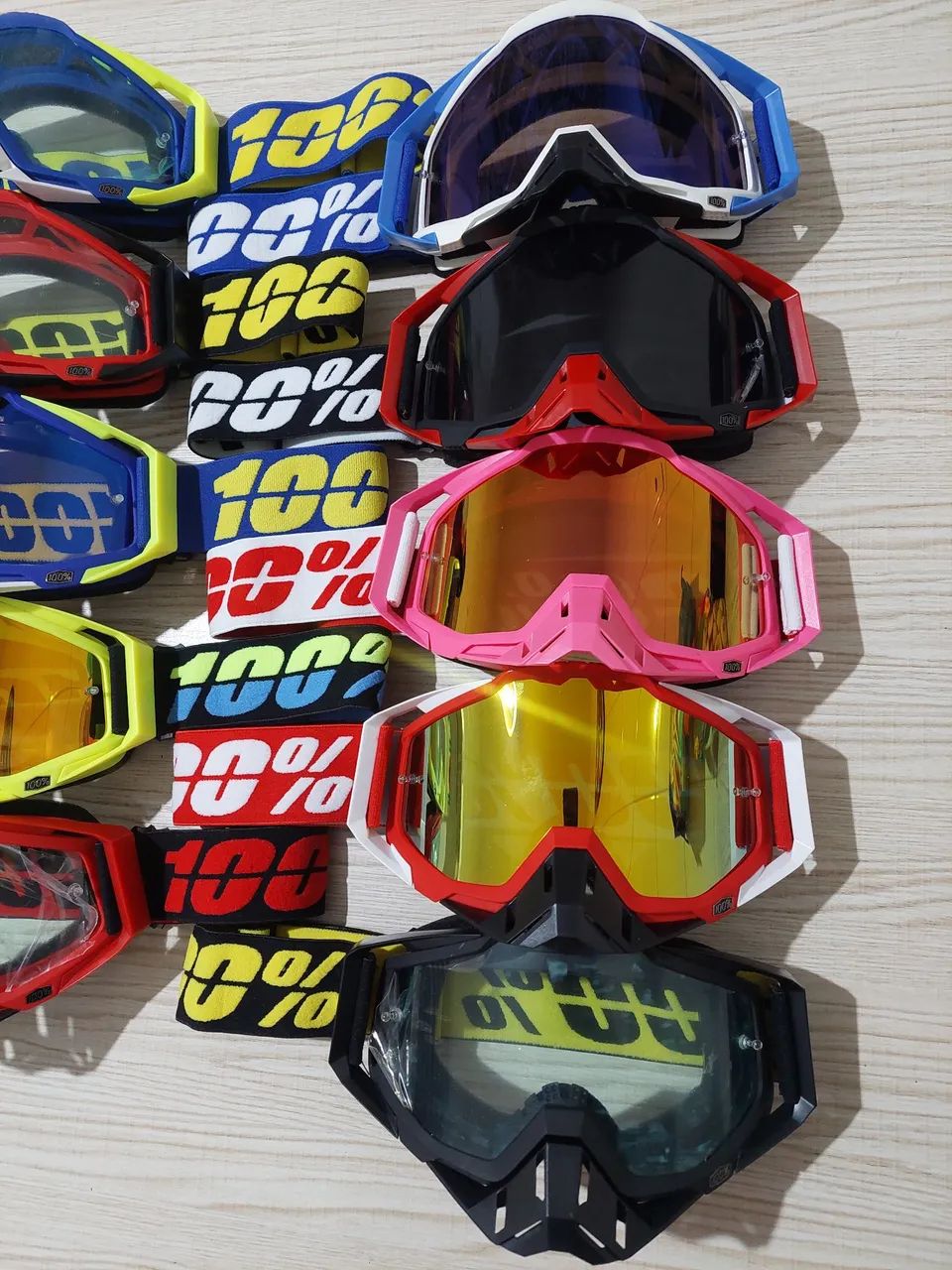 Oculos motocross trilha moto bmx bike  - Foto 2
