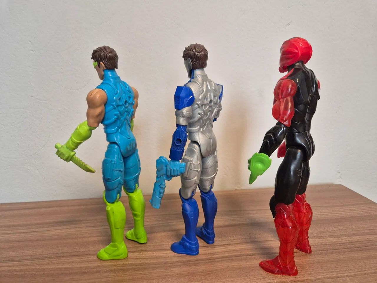3 Bonecos Max Steel da Mattel, 30cm, sem caixa original  (usado). - Foto 2
