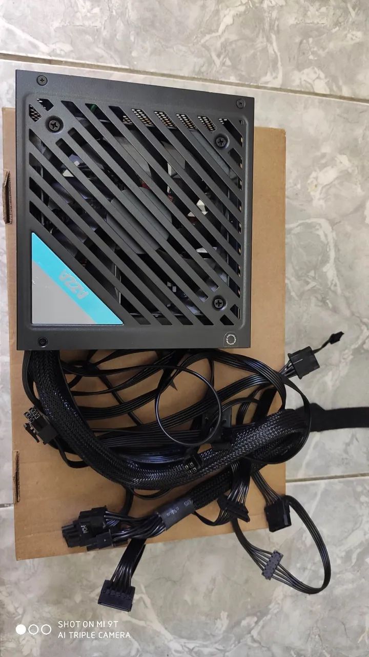 Fonte gamer 550w real 80plus bronze - Foto 4