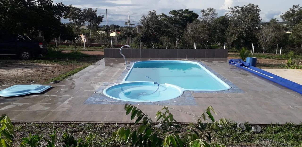 Piscina de fibra 7 x 3.50