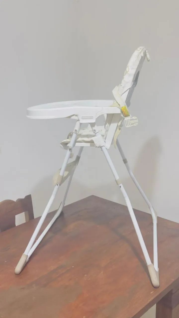 Cadeira Alimentacao Bebe Alta Até 23kg - Galzerano - Foto 2