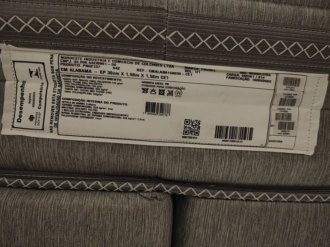 Cama Box Queen Size completa (Colchão + Base Bipartida) - Foto 3