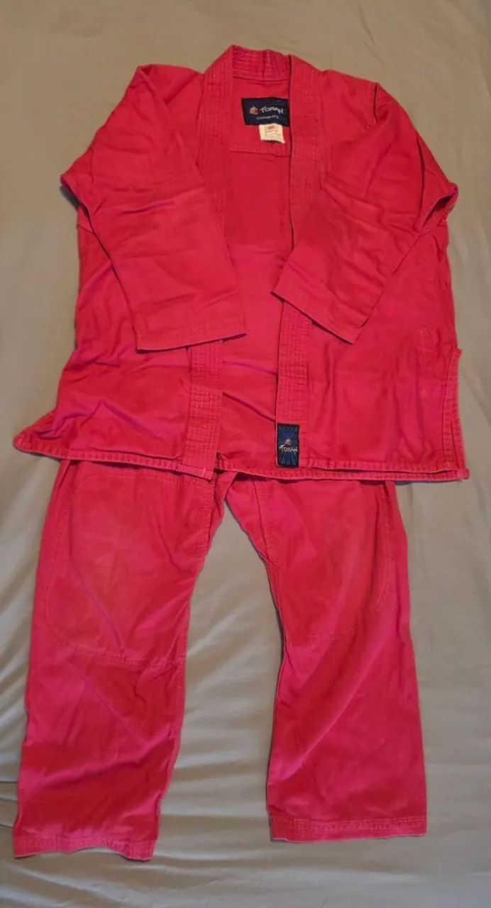 Kimono rosa infantil da marca torah