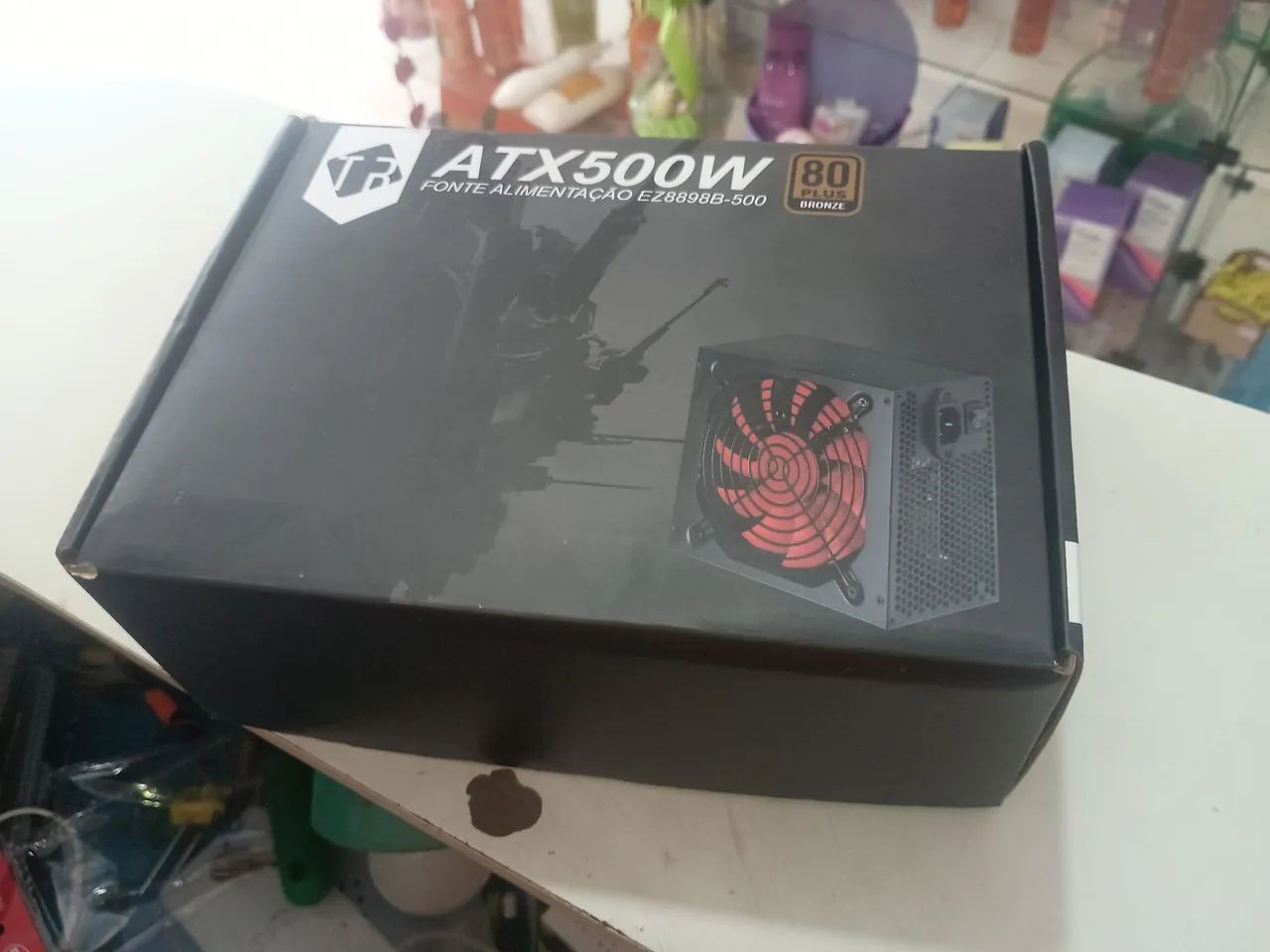 FONTE ATX 500W BIVOLTE 80 PLUS Bronze 