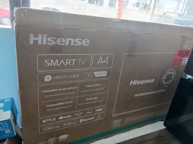 SMART TV HISENSE 40" POLEGADAS - NOVA NA CAIXA - Foto 2