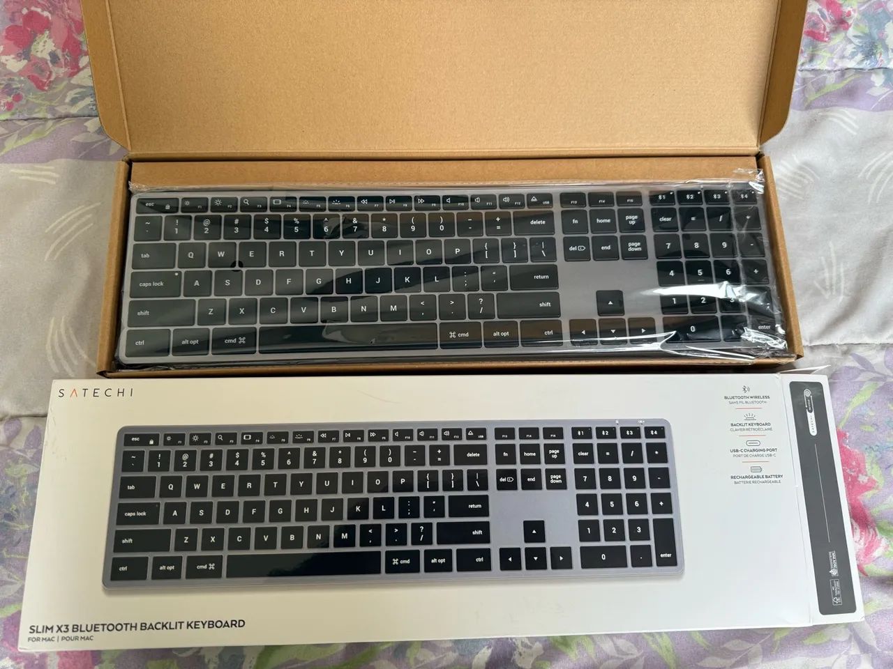 Teclado Satechi X3 Bluetooth Retroiluminado