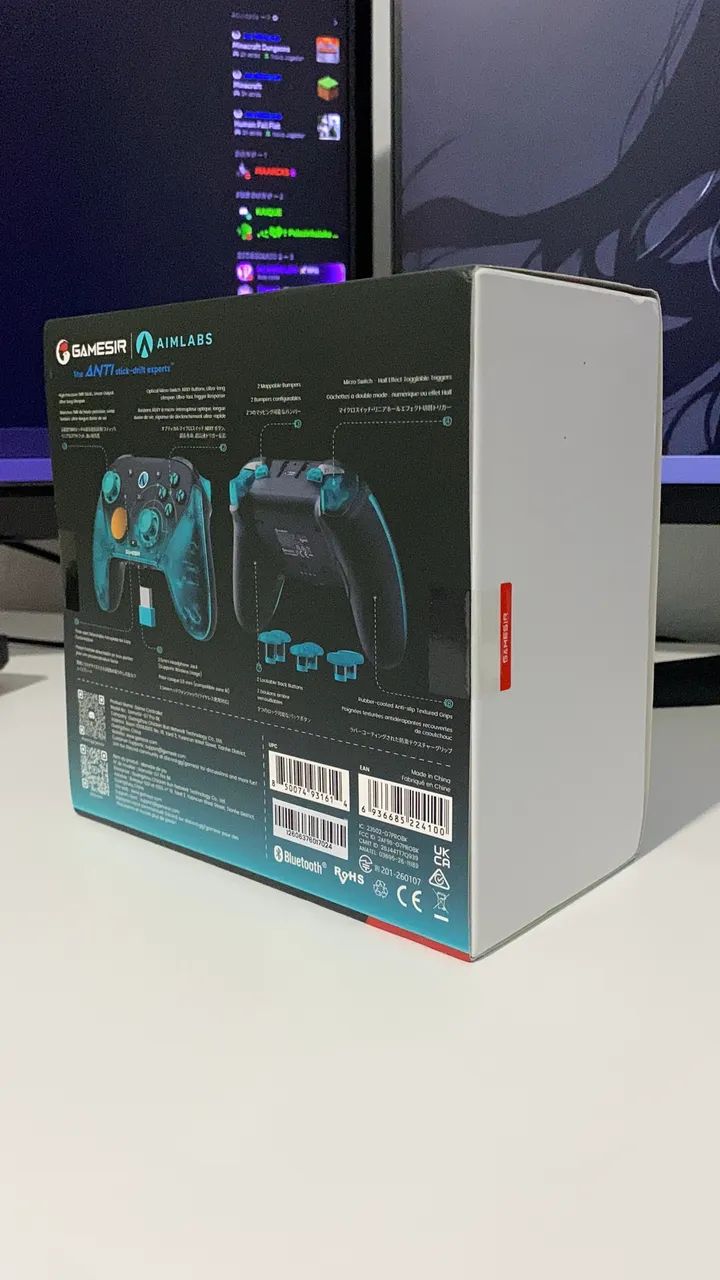 GameSir G7 Pro 8K Aimlabs - TMR | 8K | PC (NOVO) - Peças e
