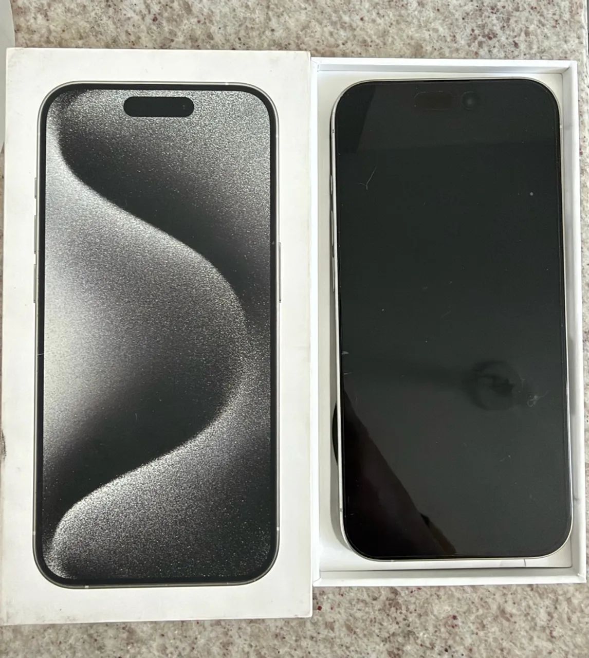 iPhone 15 Pro 256GB Branco - Usado - Foto 3
