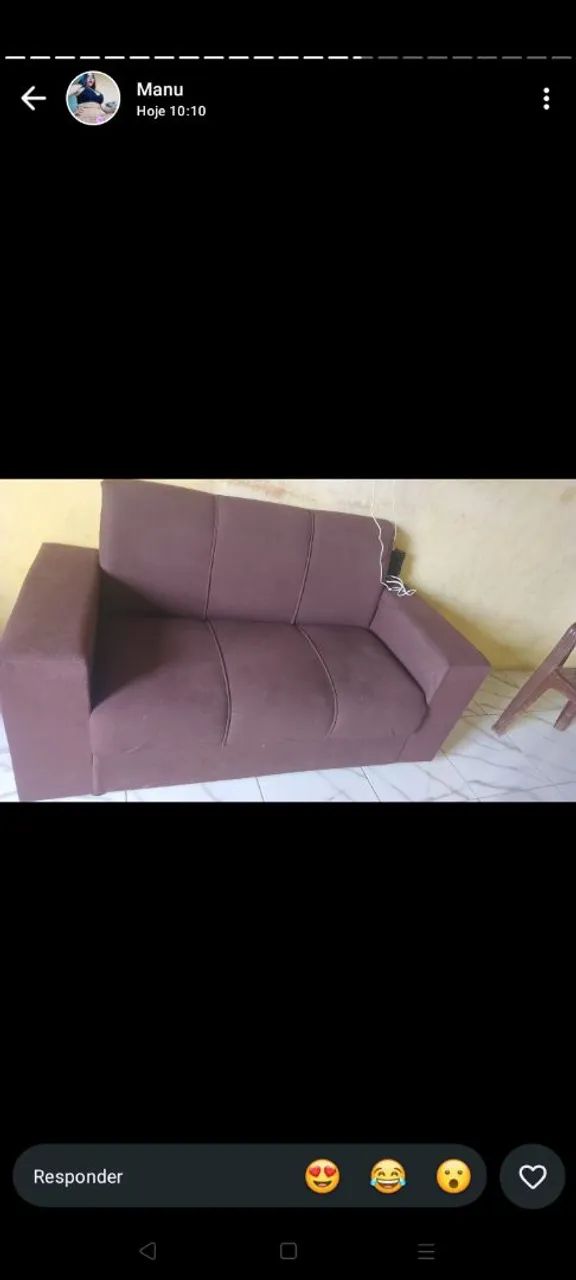 Sofá semi novo 