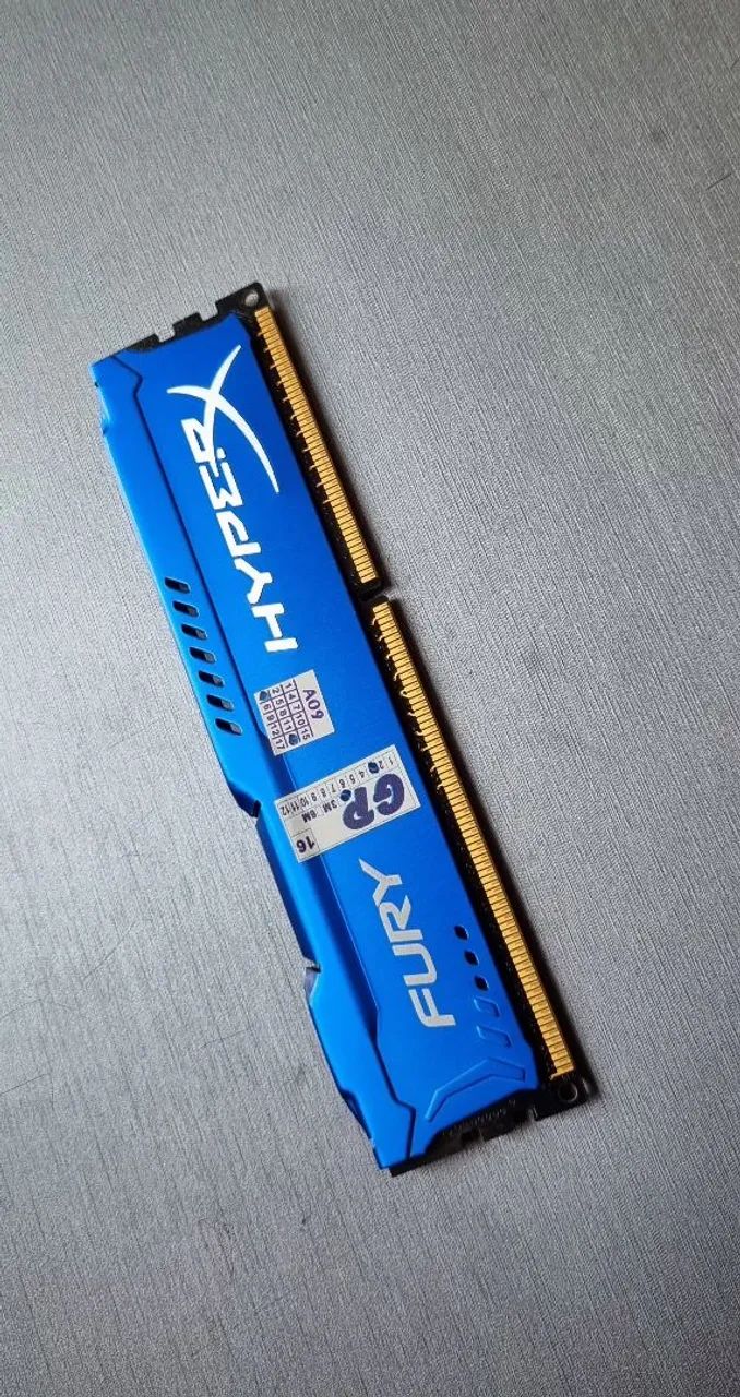 Memória RAM 4GB DDR3 (HyperX) - Funcionando Perfeitamente  - Foto 2