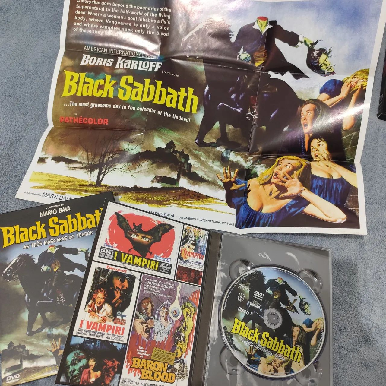 DVD Black Sabbath - A Obra Prima de Mario Bava - Foto 3