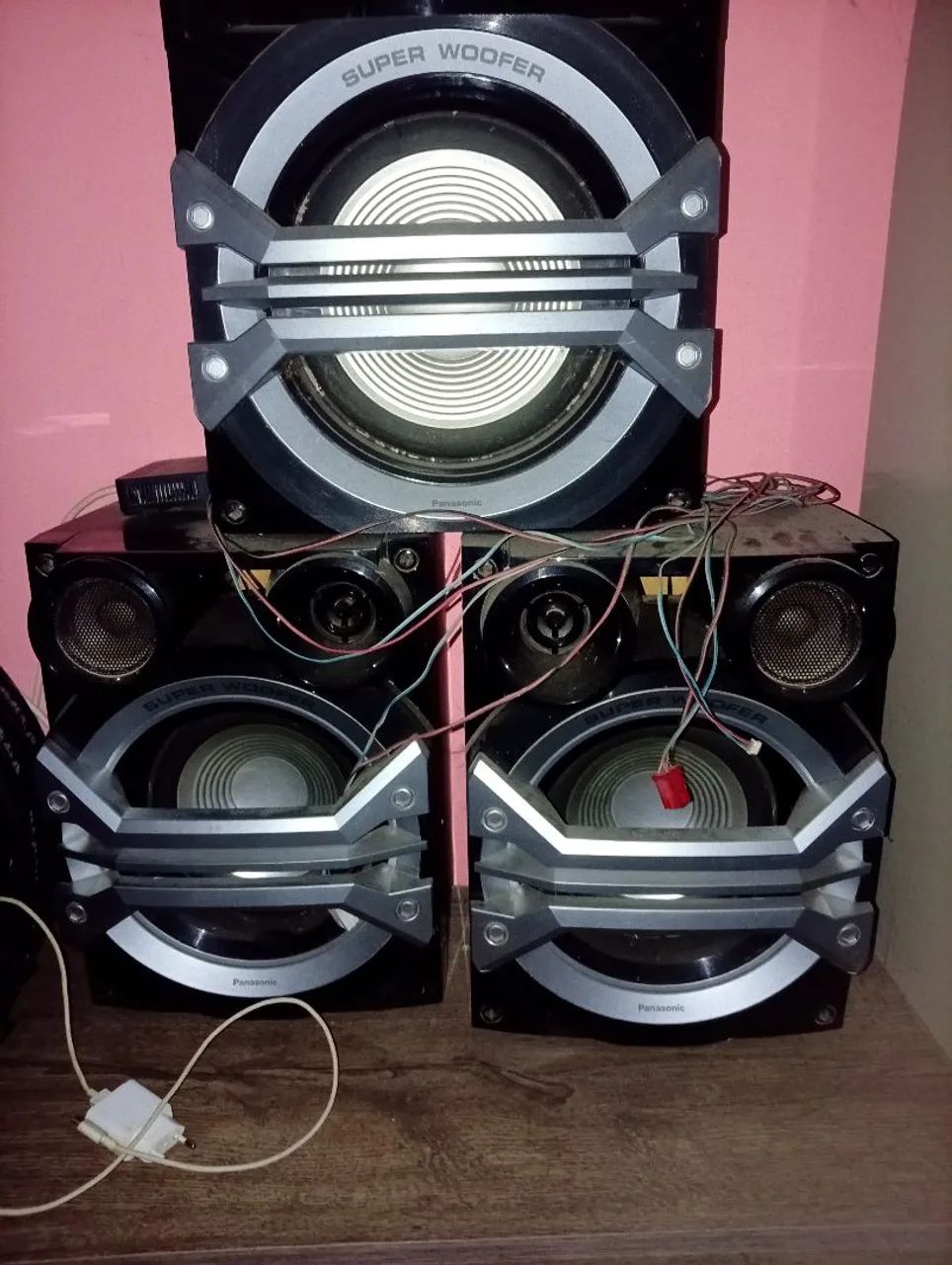 Pra vender rápido, 3 Caixa Parasonic .  - Foto 2