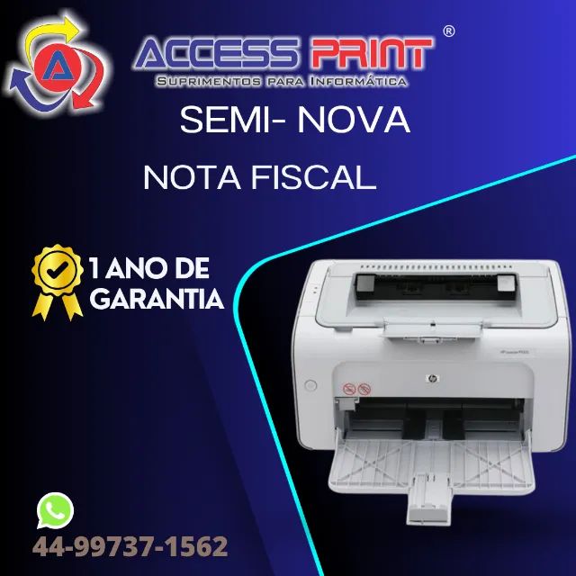 impressora laser hp P1005 1 ano de garantia - Foto 2