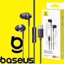 Fone de ouvido Baseus Encok CZ11conexão tipo-c / P2