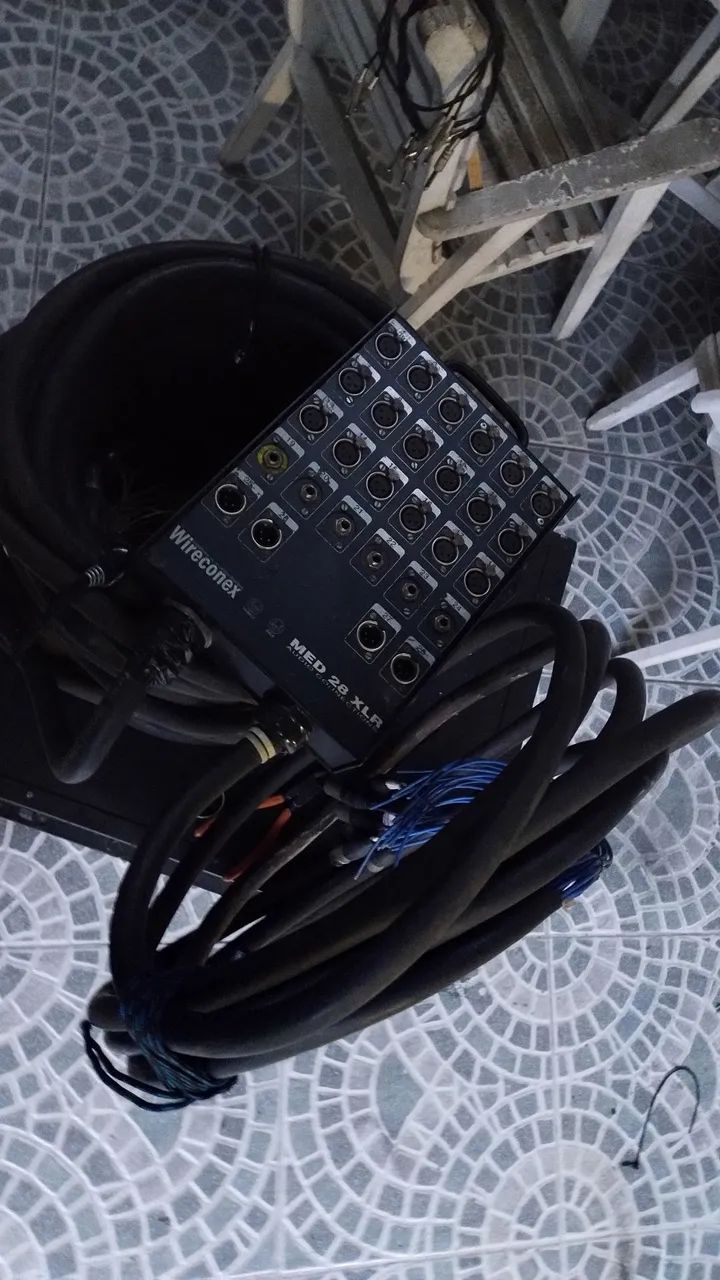 Multicabo 28 vias xlr com 15 metros