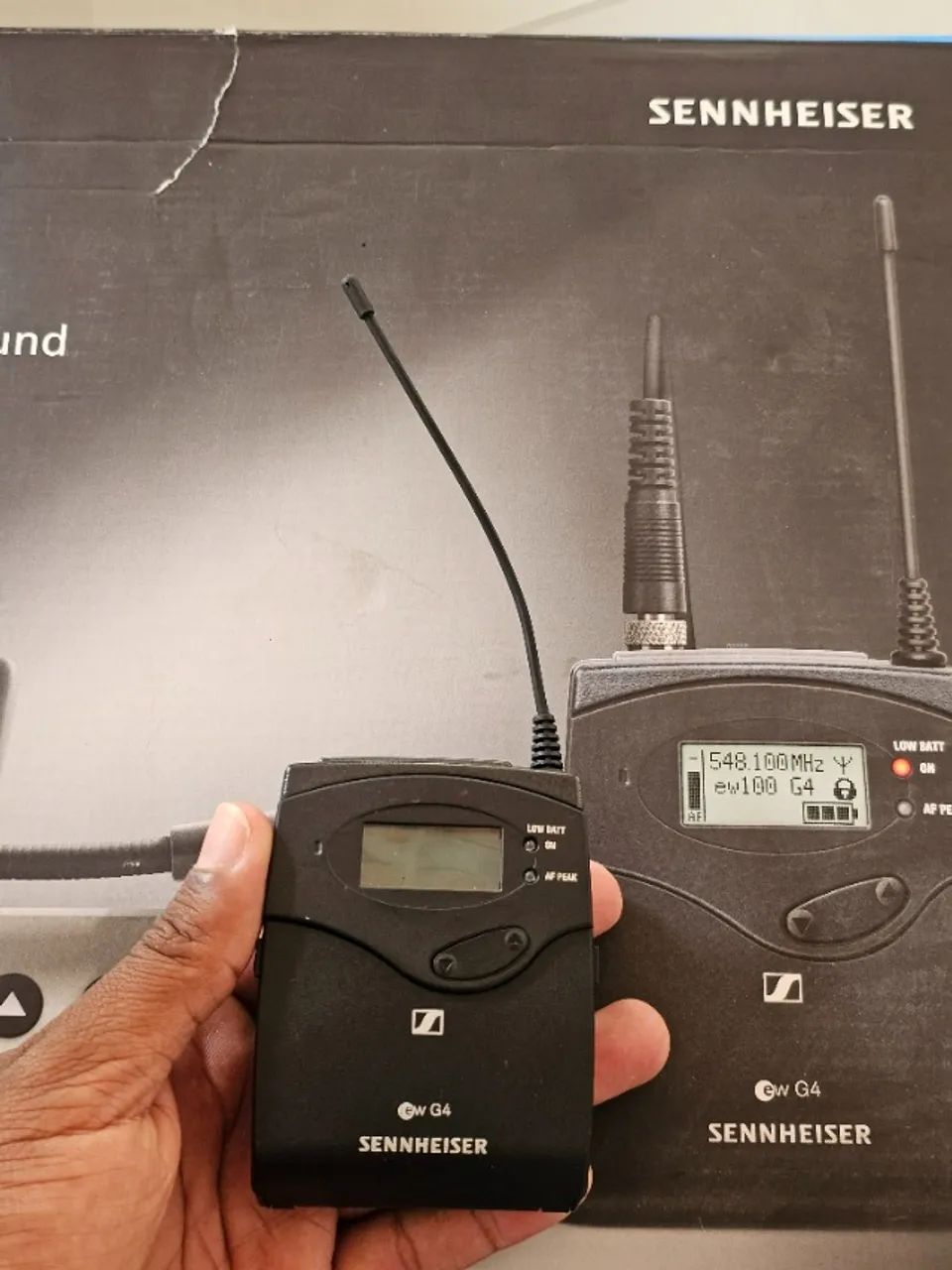 Transmissor Bodypack Sennheiser Sk 100 G4