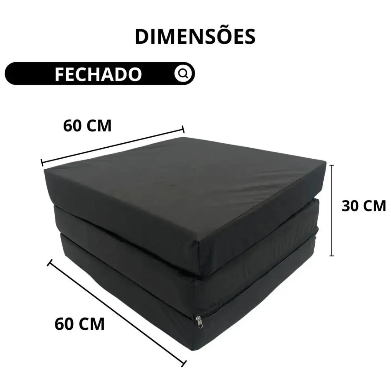 Colchão dobrável  - Foto 2