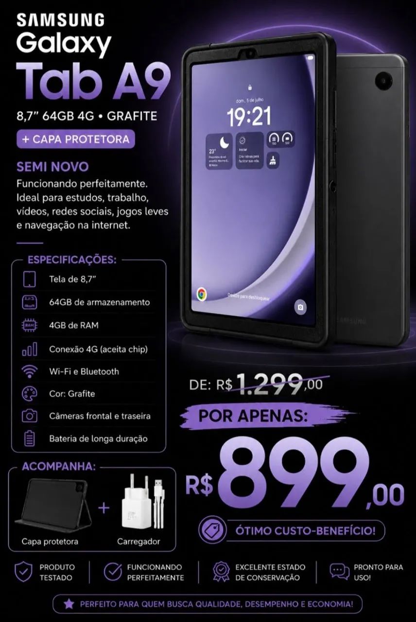 Samsung Galaxy Tab A9+ 64GB