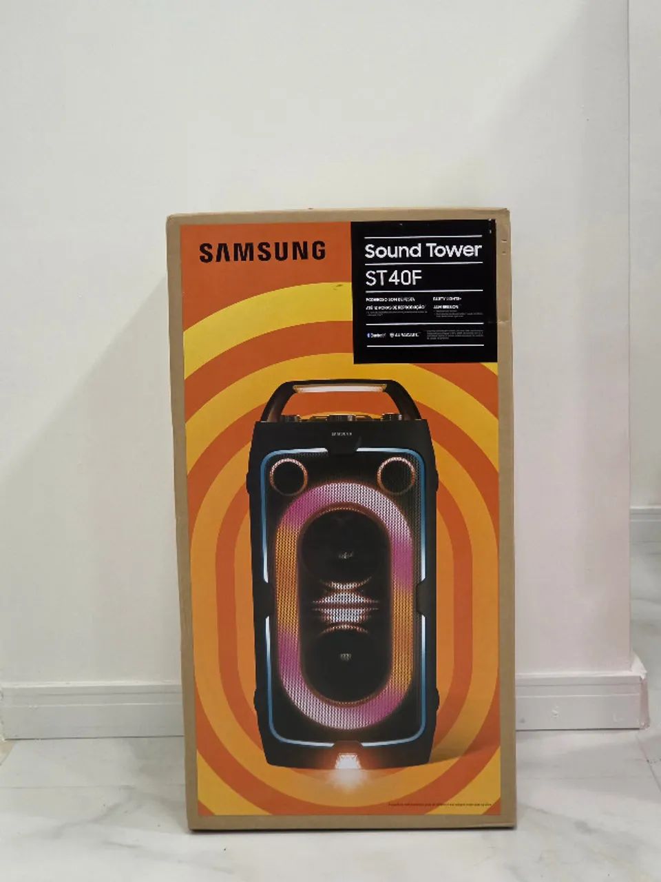 Caixa de Som Samsung SoundTower MX-ST40F - Nova - Garantia  - Foto 2