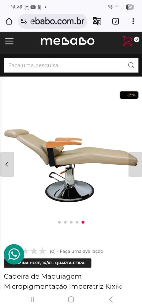 Cadeira Micropigmentação Imperatriz Kixiki com regularem hidráulica 