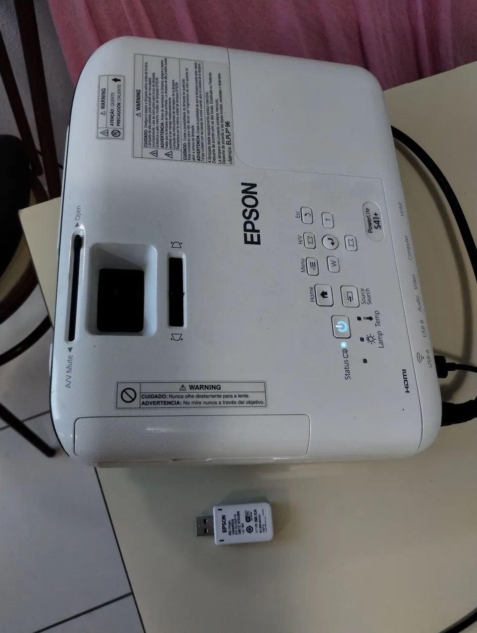 Projetor EPSON POWER LITE S41+ - Foto 4