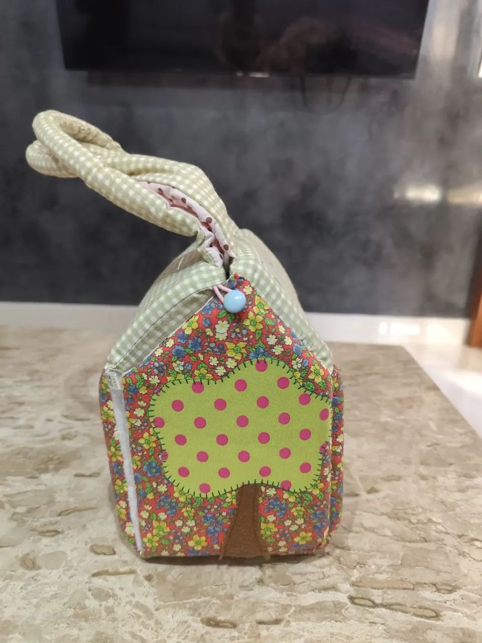 BOLSA ARTESANAL EM TECIDO (INFANTIL) - Foto 4