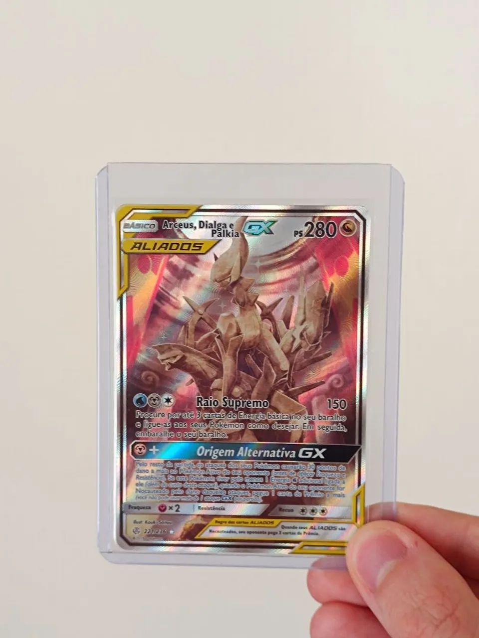 Arceus, Dialga e Palkia GX SAR - Foto 2