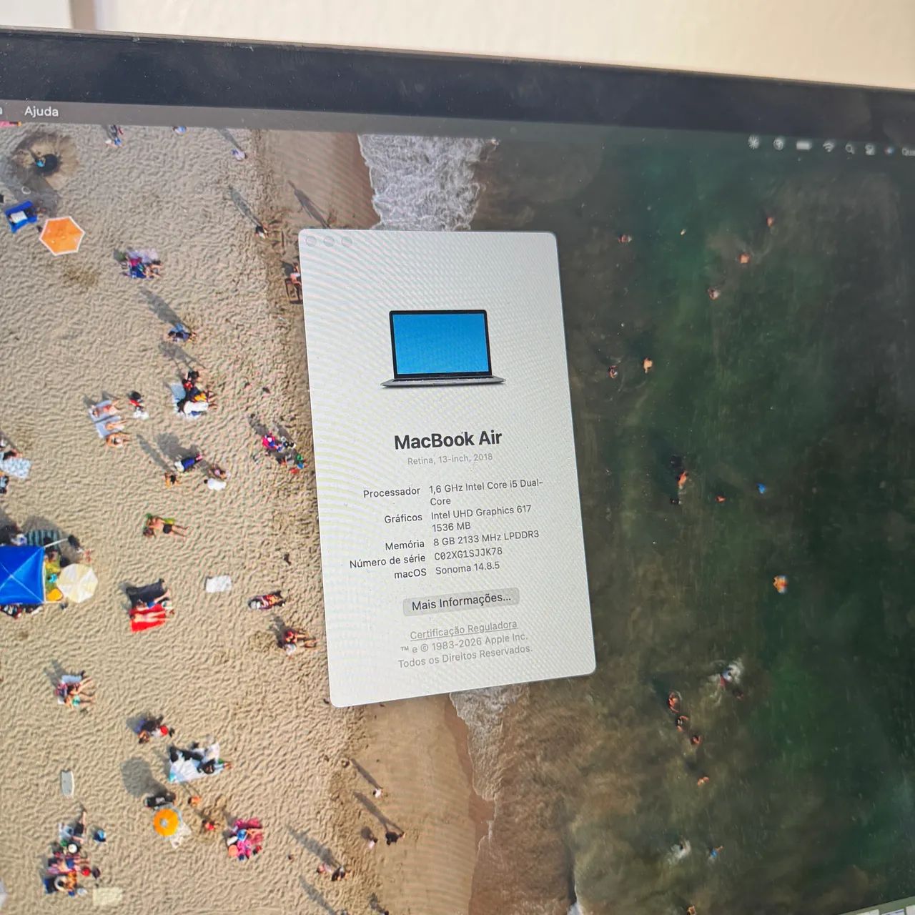 MacBook Air Retina 13 (2018) Space Gray - Foto 2