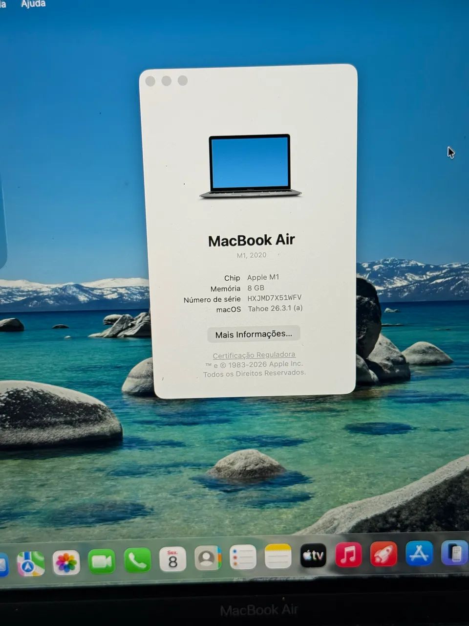 MacBook Air 13 Polegadas Chip M1 2020 256GB - Notebooks - Parque