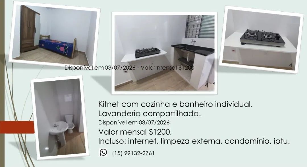 Kitnet Mobiliada - Foto 2