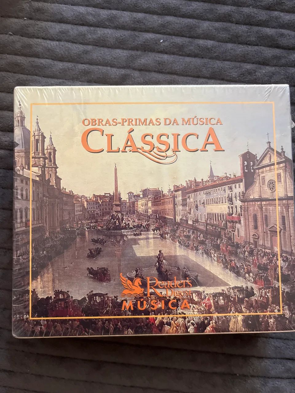 Opção 1: Box 5 CDs Obras-Primas da Música Clássica - Reader's Digest (LACRADO)