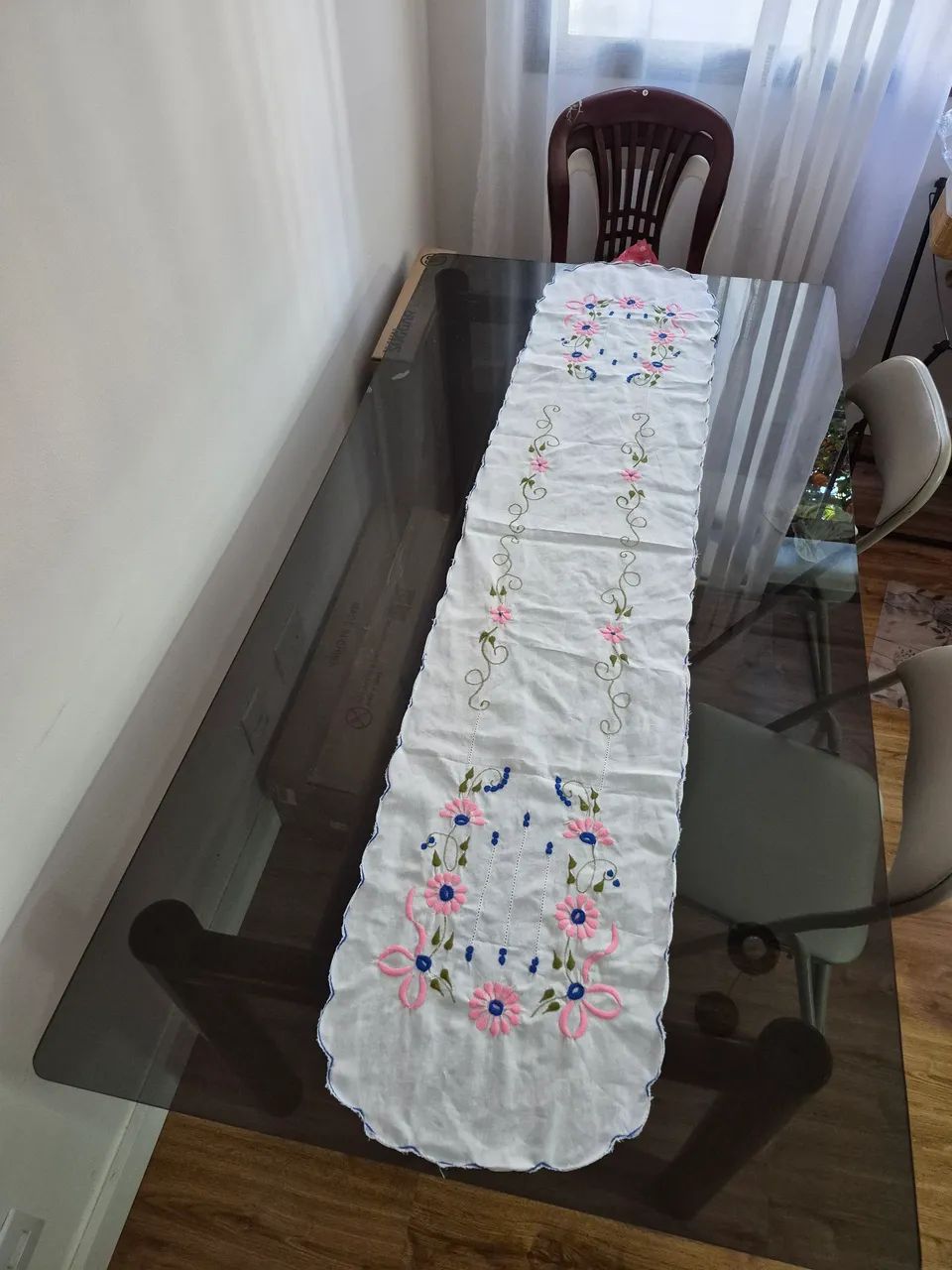 Mesa de tampo de vidro  - Foto 4